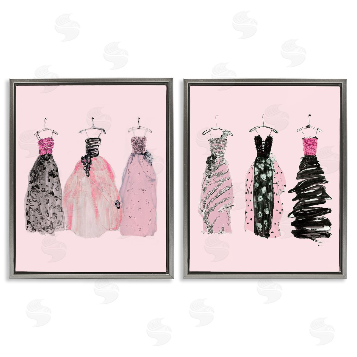 Sally Swatland | Pink & Black Trendy Dresses