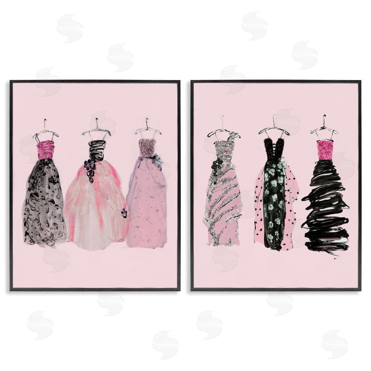 Sally Swatland | Pink & Black Trendy Dresses