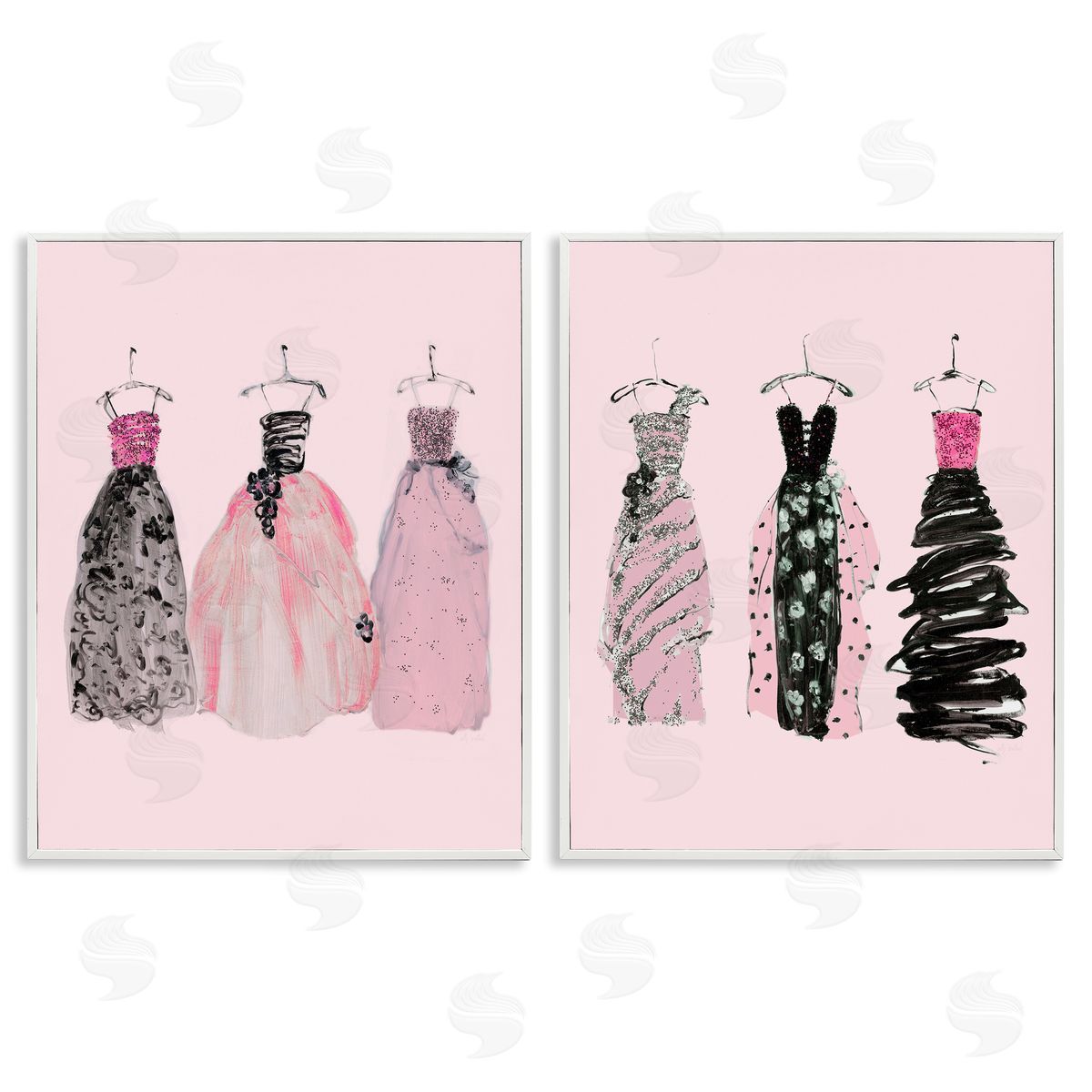 Sally Swatland | Pink & Black Trendy Dresses