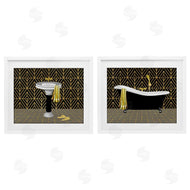 Conrad Knutsen | Geometric Patterned Bathroom Views