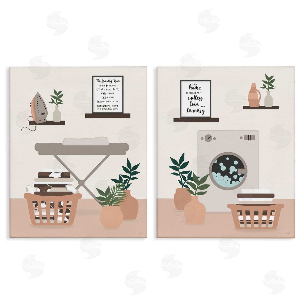 Natalie Carpentieri | Laundry Interiors with Quotes