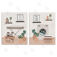 Natalie Carpentieri | Laundry Interiors with Quotes