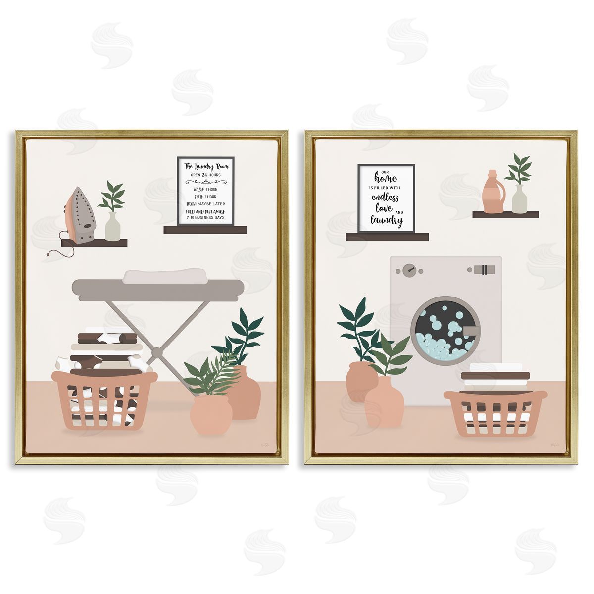 Natalie Carpentieri | Laundry Interiors with Quotes