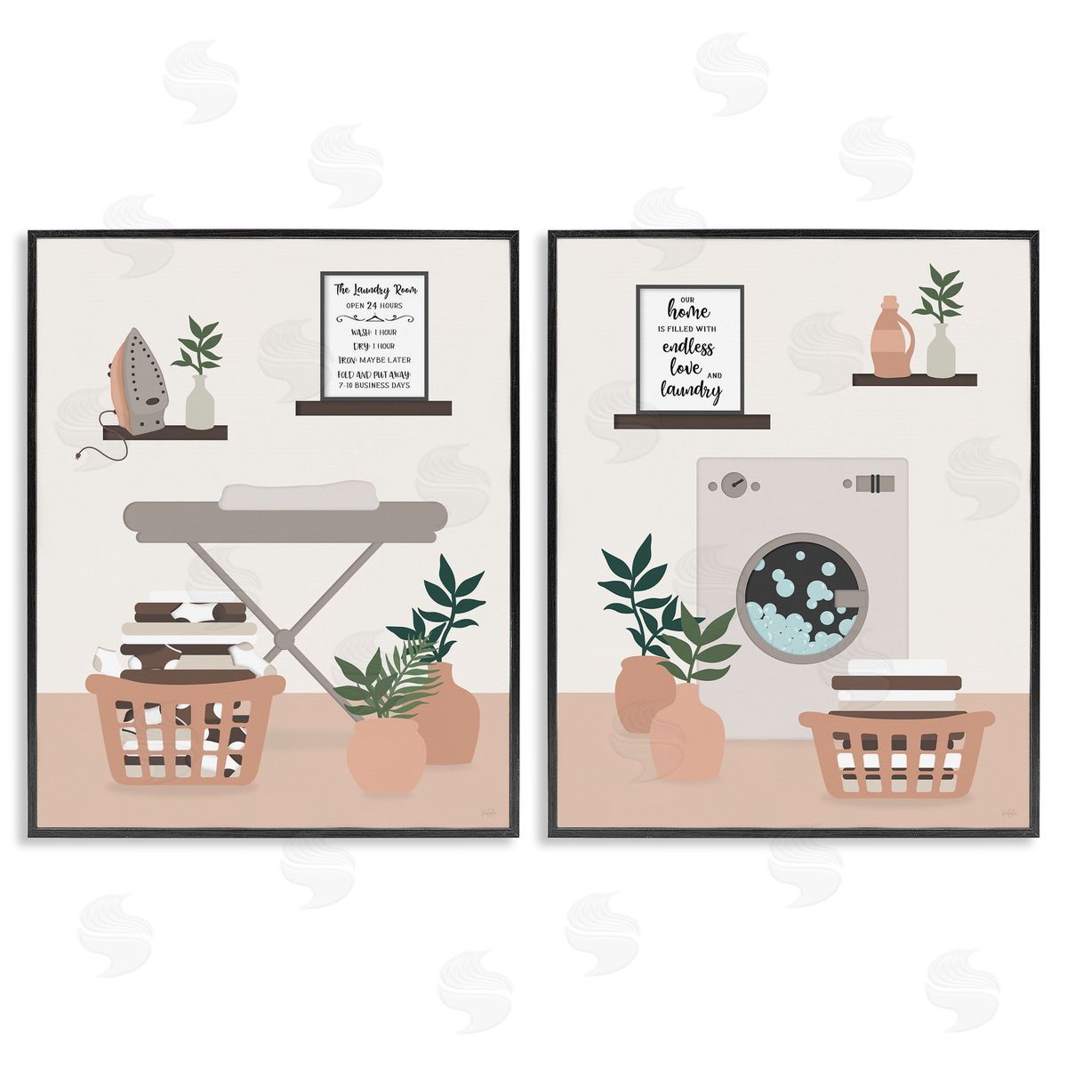 Natalie Carpentieri | Laundry Interiors with Quotes