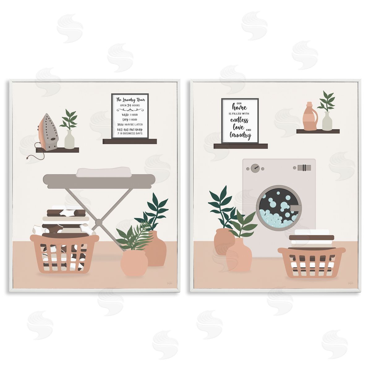 Natalie Carpentieri | Laundry Interiors with Quotes