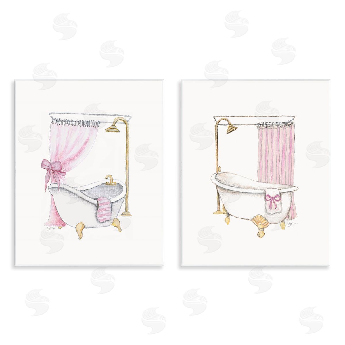 Janet Tava | Feminine Simple Glam Bathtubs