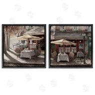 T.C. Chiu | City Restaurant Sidewalk Seating