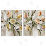 Carol Robinson | Watercolor Style Tulip Bouquets