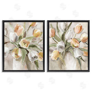 Carol Robinson | Watercolor Style Tulip Bouquets
