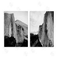 Gemma Bardot | Monochrome Yosemite Cliffs