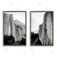 Gemma Bardot | Monochrome Yosemite Cliffs