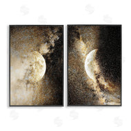 Gemma Bardot | Moons with Starry Nebulas