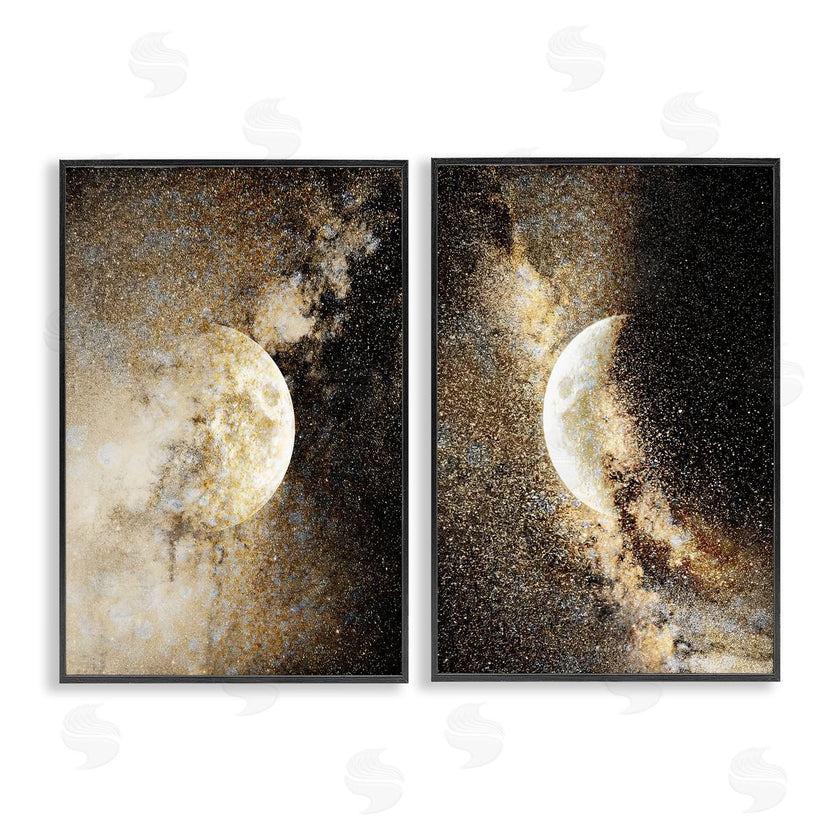Gemma Bardot | Moons with Starry Nebulas