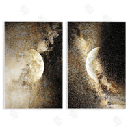 Gemma Bardot | Moons with Starry Nebulas