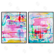 Gemma Bardot | Vibrant Chaos Abstractions