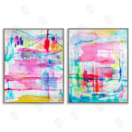 Gemma Bardot | Vibrant Chaos Abstractions