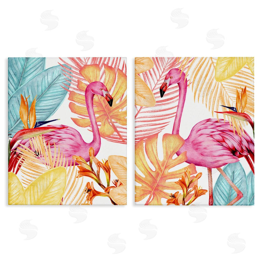 Kim Allen | Bright Tropics & Flamingos