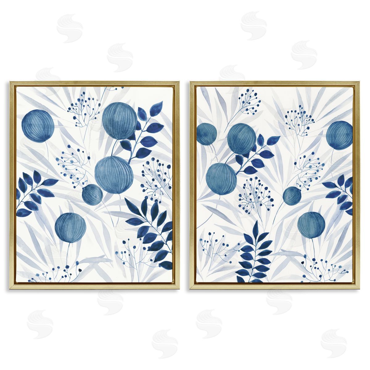 Hannah Dawson | Blue Toned Plant Patterns