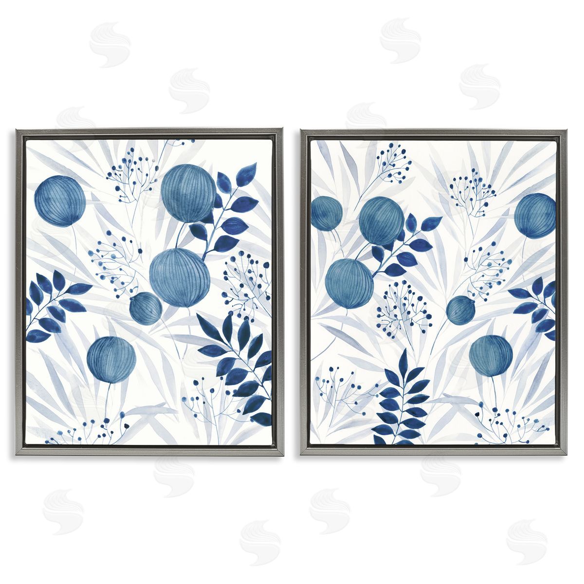 Hannah Dawson | Blue Toned Plant Patterns