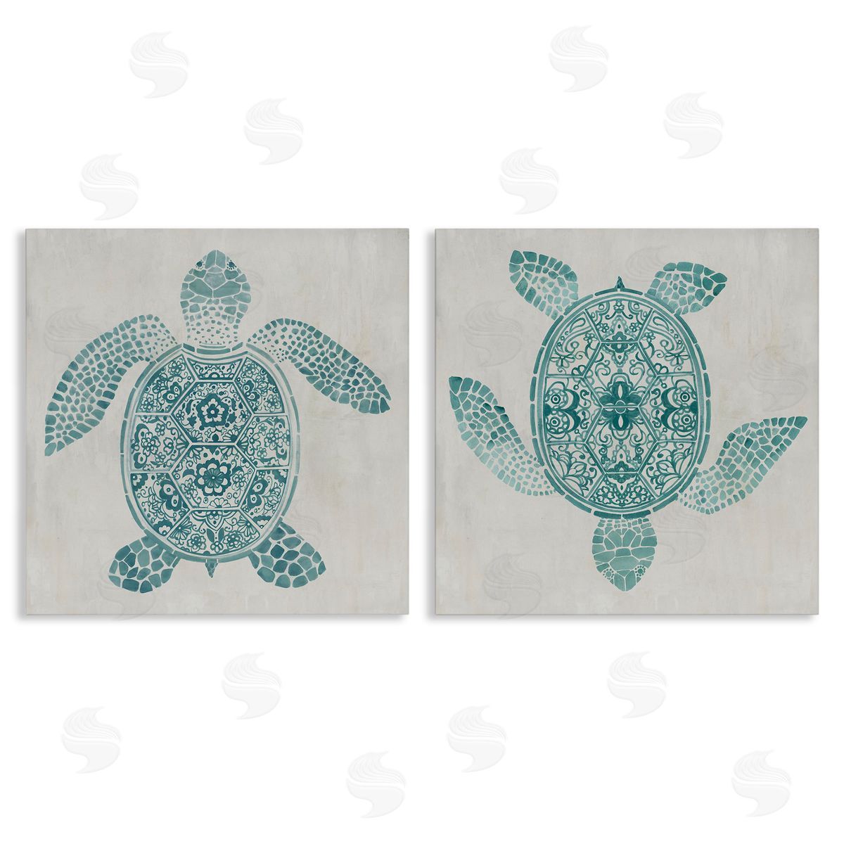 Hannah Dawson | Geometric Maritime Sea Turtles