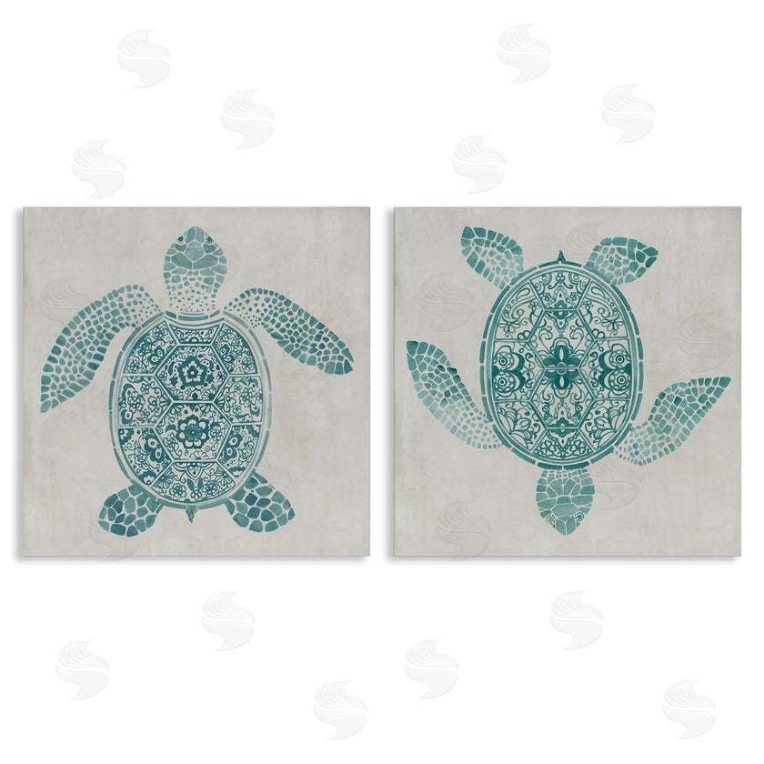 Hannah Dawson | Geometric Maritime Sea Turtles