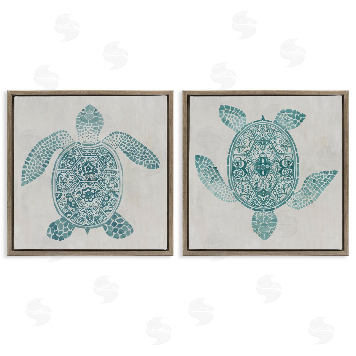 Hannah Dawson | Geometric Maritime Sea Turtles