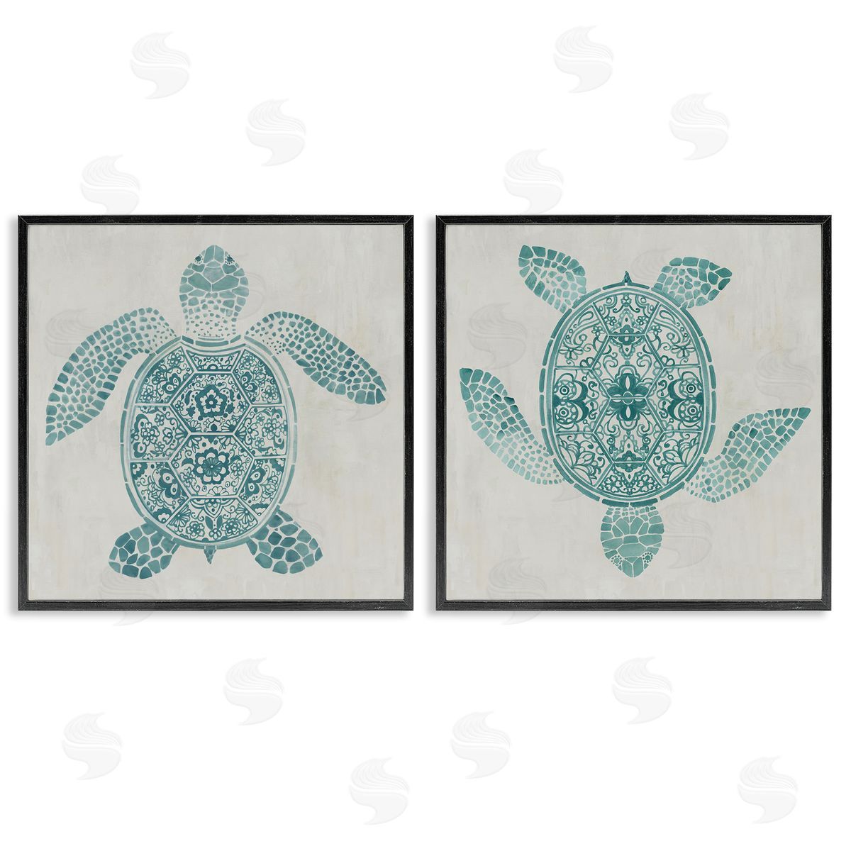 Hannah Dawson | Geometric Maritime Sea Turtles