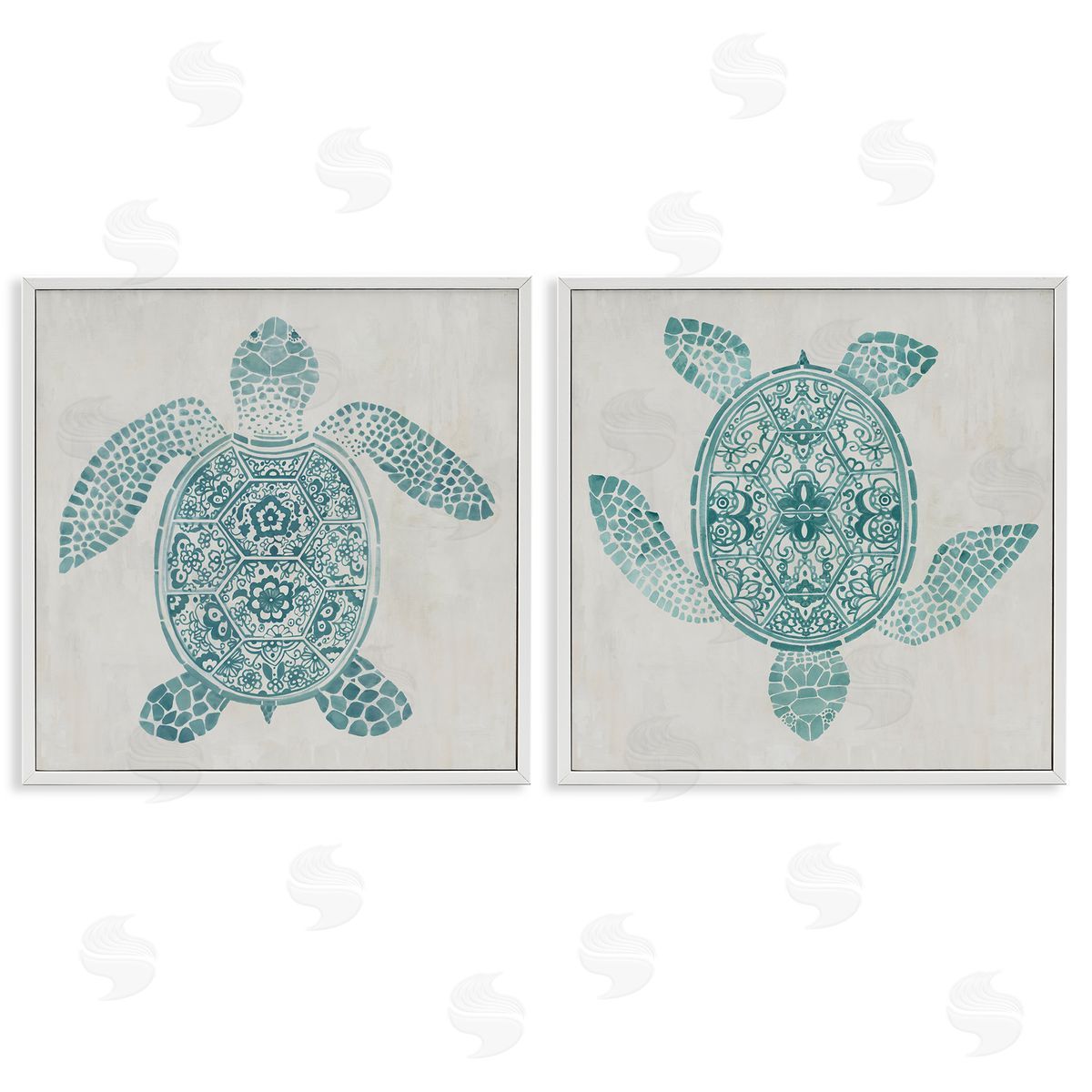 Hannah Dawson | Geometric Maritime Sea Turtles
