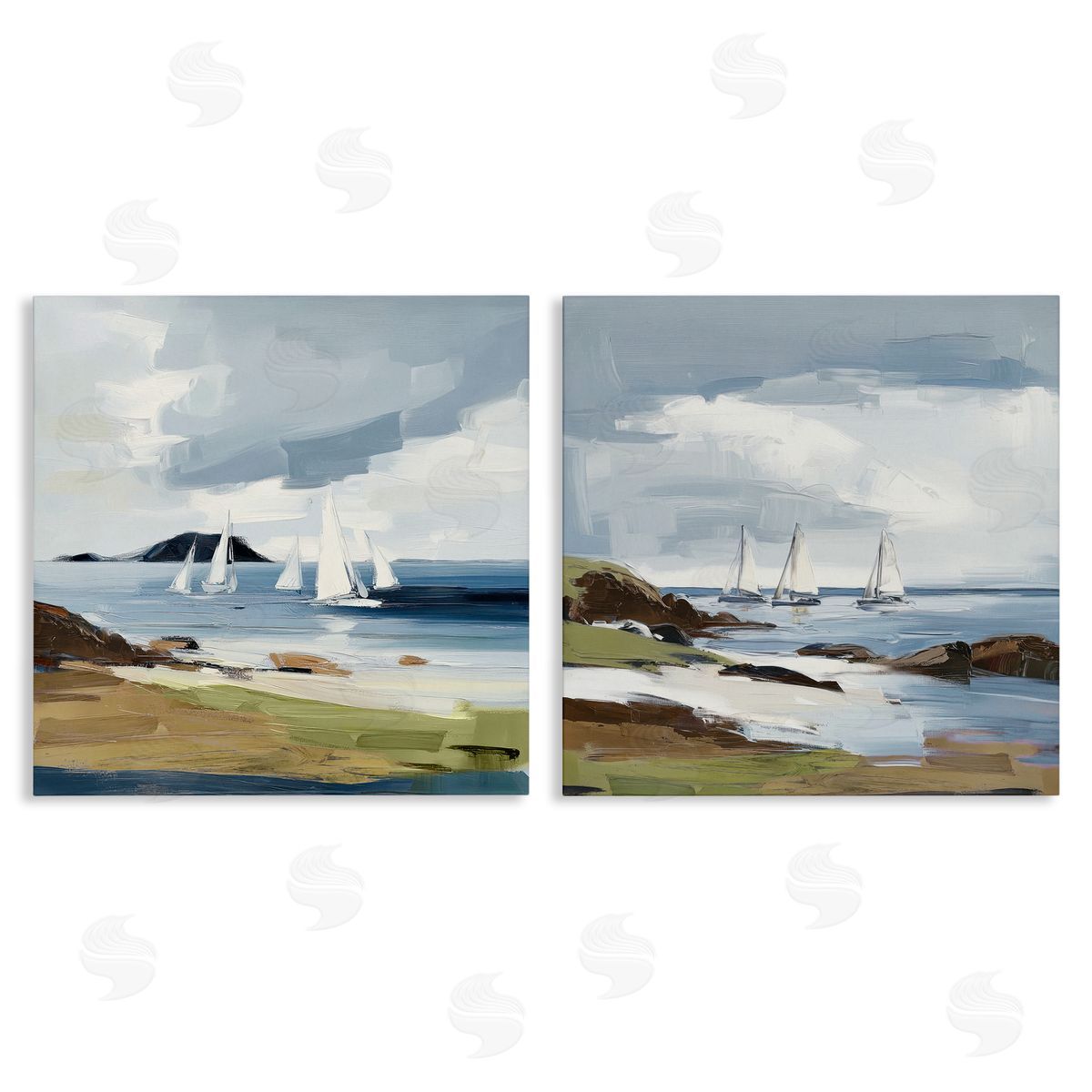 Elara Yasna | Nautical Sea Vessels Beach View
