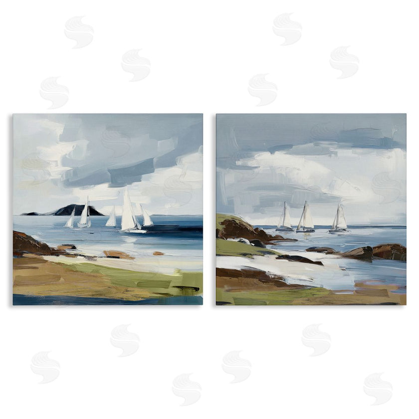Elara Yasna | Nautical Sea Vessels Beach View
