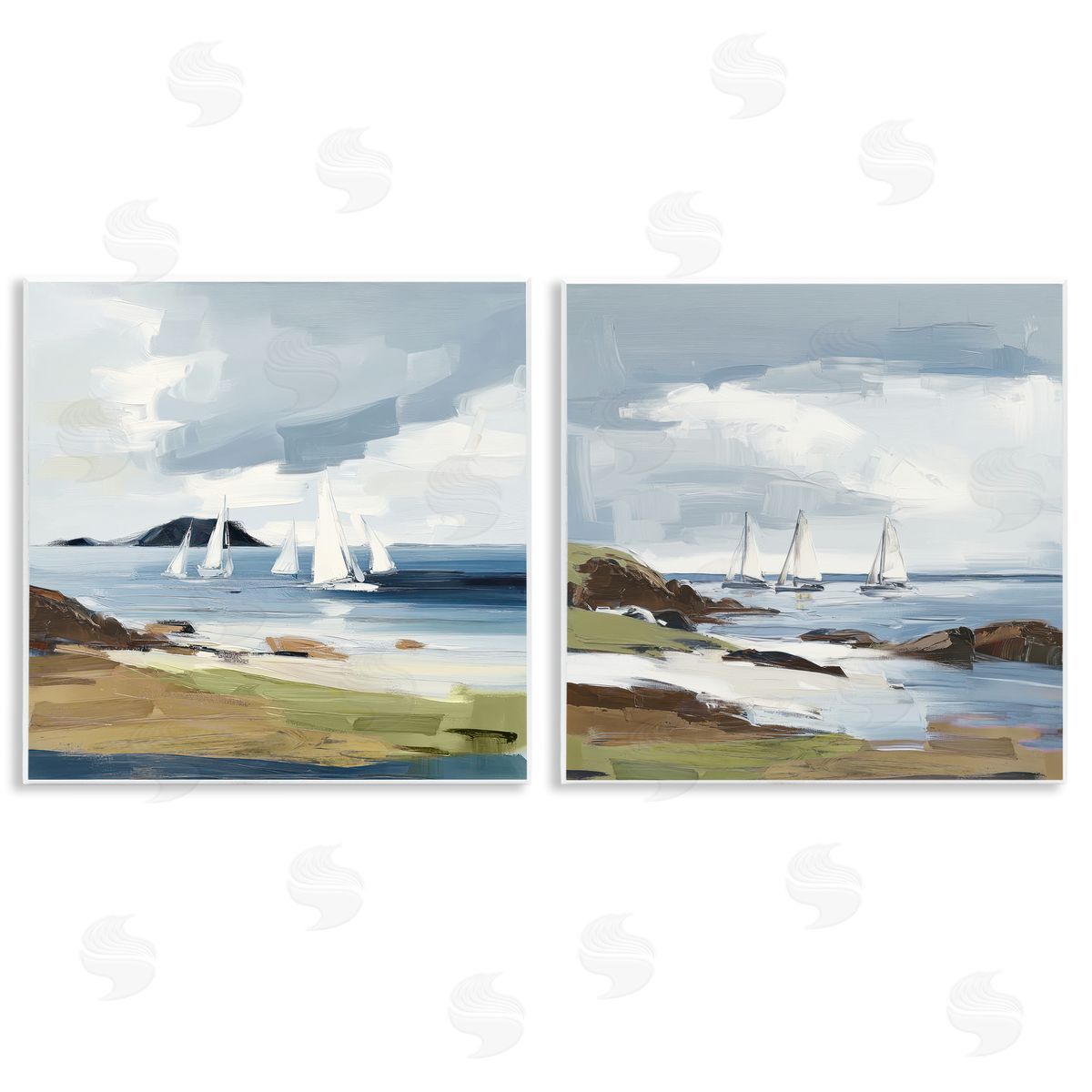 Elara Yasna | Nautical Sea Vessels Beach View