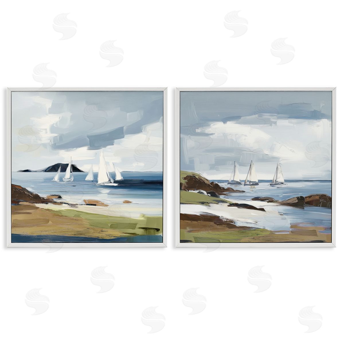 Elara Yasna | Nautical Sea Vessels Beach View