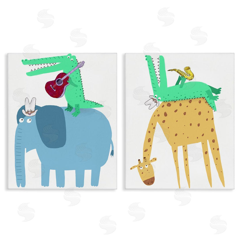 Carla Daly | Elephant & Alligator with Acoustic Guitar