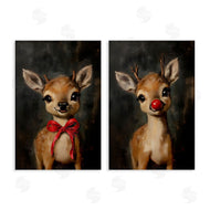 Lettered and Lined | Baby Reindeer Characters