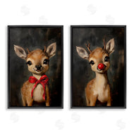 Lettered and Lined | Baby Reindeer Characters