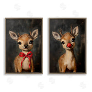 Lettered and Lined | Baby Reindeer Characters