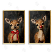 Lettered and Lined | Baby Reindeer Characters