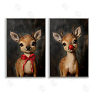 Lettered and Lined | Baby Reindeer Characters