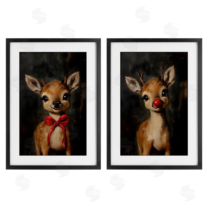 Lettered and Lined | Baby Reindeer Characters