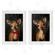 Lettered and Lined | Baby Reindeer Characters