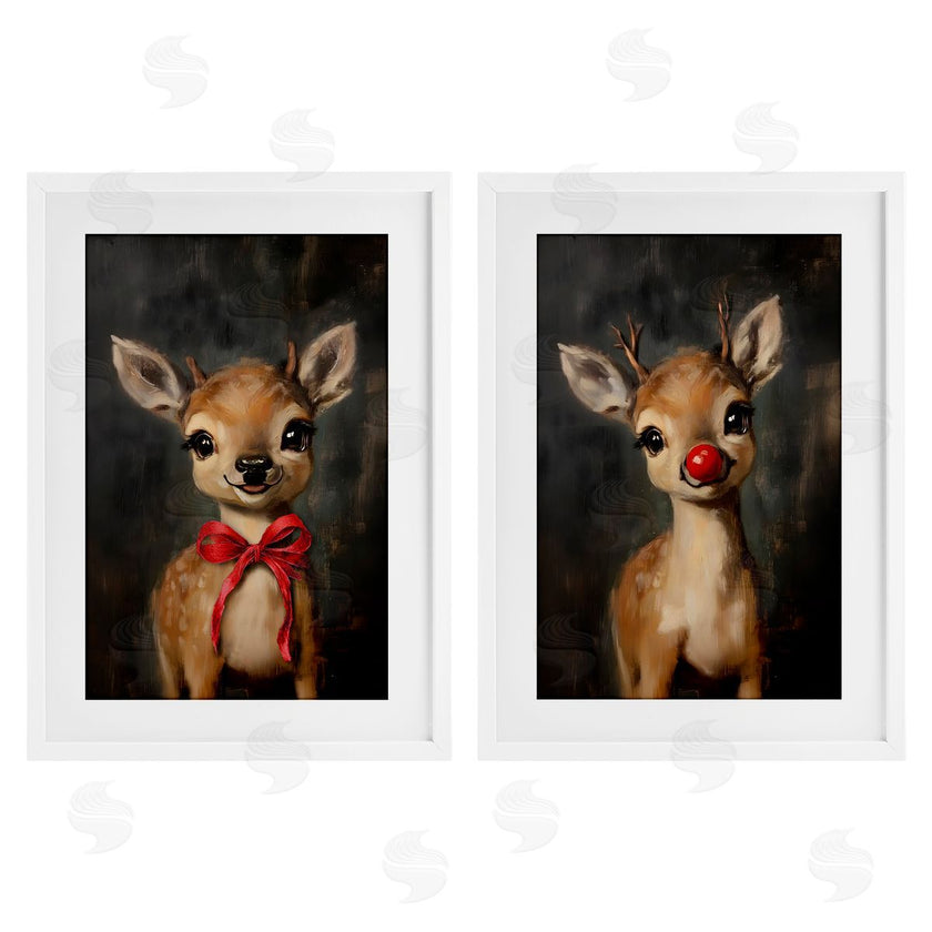 Lettered and Lined | Baby Reindeer Characters