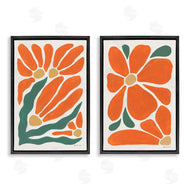 Yvette St. Amant | Midcentury Flower Abstracts