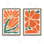 Yvette St. Amant | Midcentury Flower Abstracts