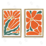 Yvette St. Amant | Midcentury Flower Abstracts