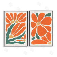 Yvette St. Amant | Midcentury Flower Abstracts