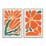 Yvette St. Amant | Midcentury Flower Abstracts