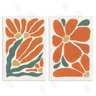 Yvette St. Amant | Midcentury Flower Abstracts