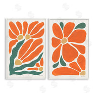 Yvette St. Amant | Midcentury Flower Abstracts