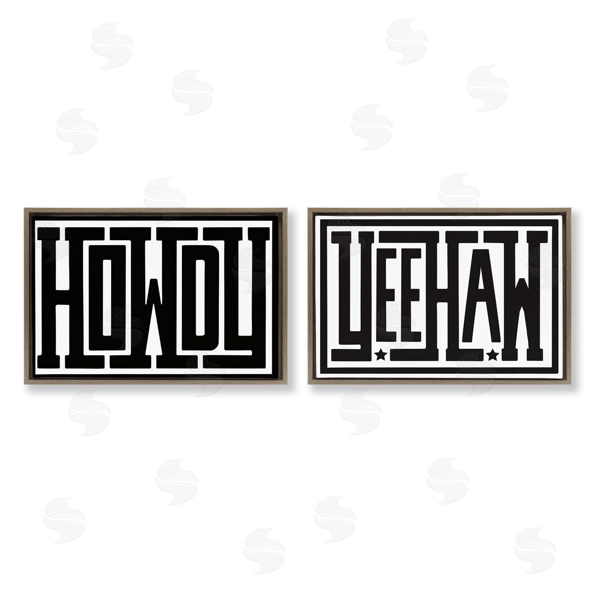 Lettered and Lined | Bold Western Greetings