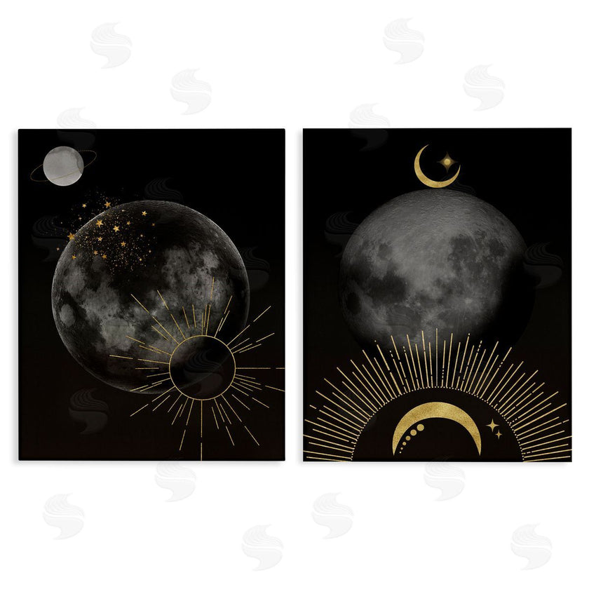 Daniela Santiago | Celestial Gold Sun and Moon